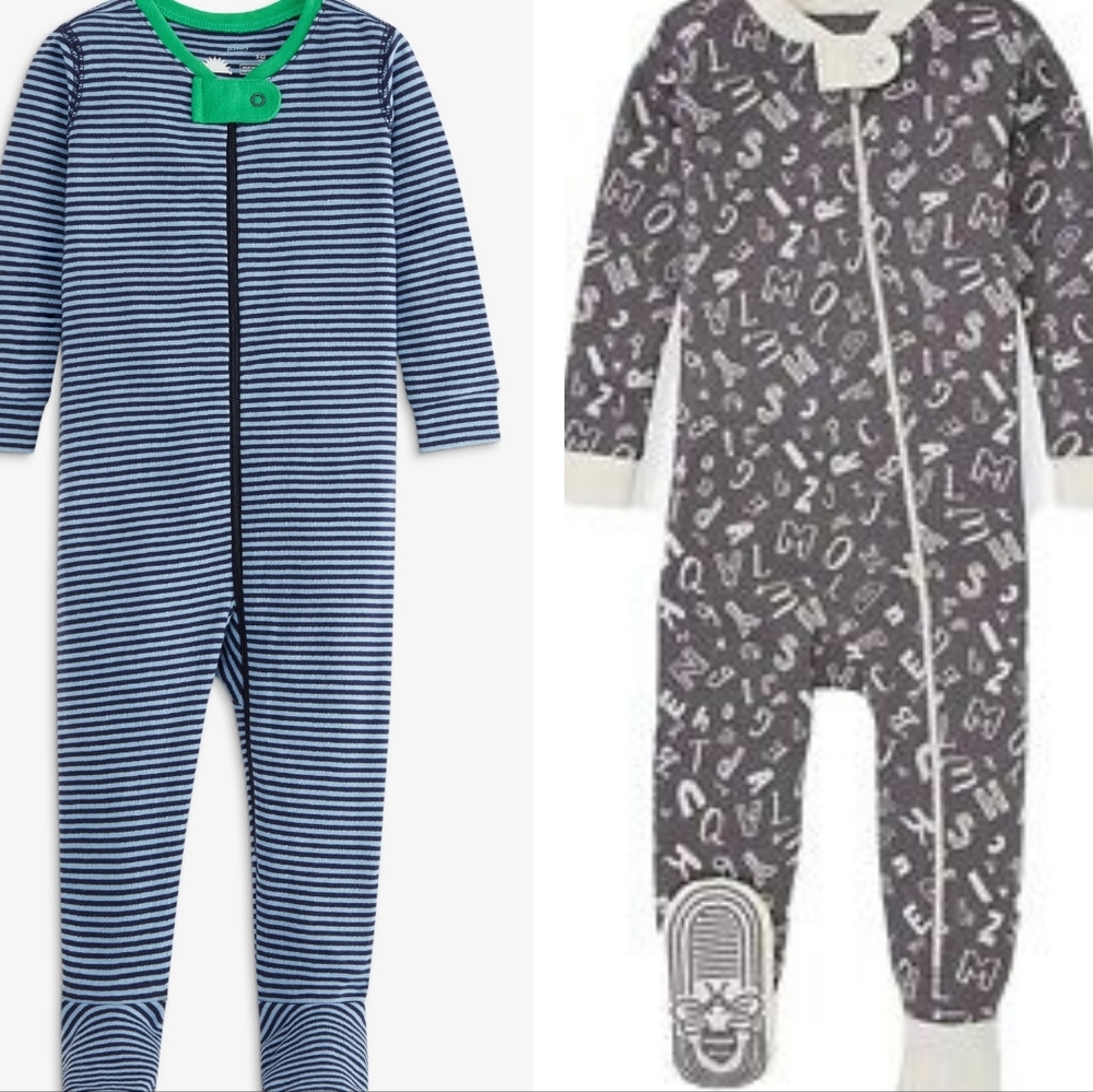 Boys sleeper bundle 2pc 18 m 12-18 mo primary Burt's Bees baby